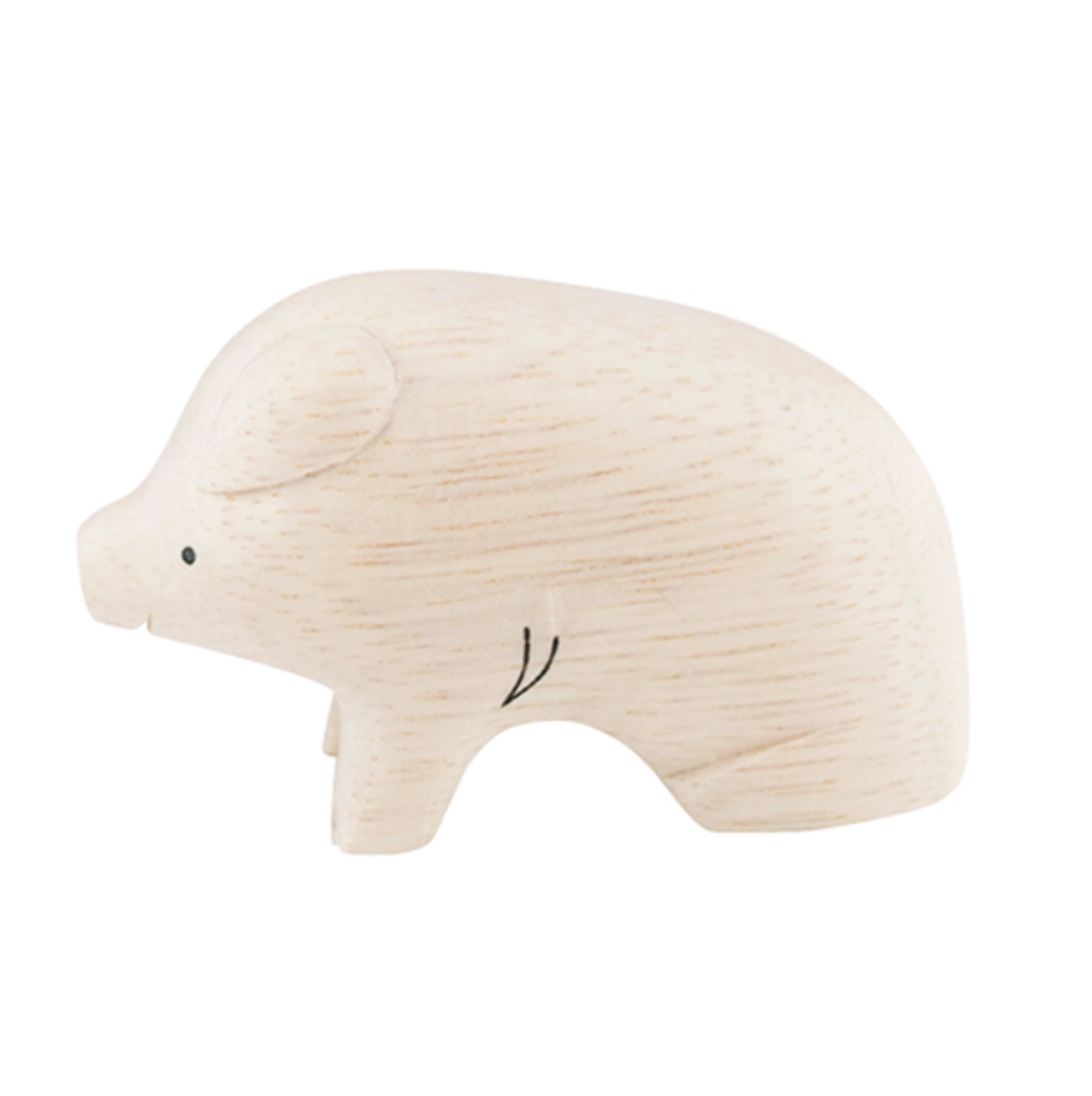 Wooden Animal - Pig